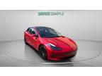 2023 Tesla Model 3 Red, 12K miles
