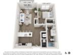 Millyard at Meadow Commons - A4 | 1 Bed | 1 Bath