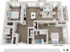 Millyard at Meadow Commons - B2-A | 2 Bed | 2 Bath