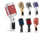 5Core Classic Retro Dynamic Vocal Microphone Vintage Style Unidirectional Mic