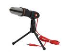 3.5mm Condenser Microphone Mini Tripod Stand Recording Studio Sound For PC/Phone