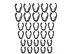 Mic Cable Clips 30Pcs Microphone Boompole Cable Clip Universal Mic Cable Clips