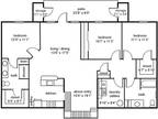 Brookstone Crossing Apartments - D2 - The Charleston