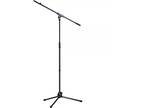 K&M Microphone Stand with Boom Arm