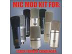 Microphone Mic Mod Kit for MXL 990 [phone removed] 2006 1006 V57M V63M V250...