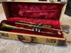 Vintage Bundy Selmer Trumpet with Hard Case - For Parts Or Repair