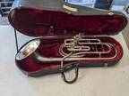 King Altonium W/ Original Case - Rare Horn Instrument - See Pictures! H.N. White