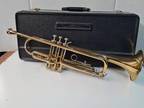 VINCENT BACH CORP. MERCEDES TRUMPET WITH CASE & MOUTH PIECE (Circa 1971).