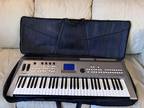 Yamaha MM6 Keyboard BUNDLE w/Padded Carry Case & Yamaha Power Adapter