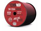 DS18 SW-12GA-500RB 12-Gauge 500-Feet Speaker Wire Ultra Flex CCA Red and...