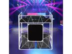 Iron Floorstanding Display Rack 43.3*24.8*49.2 Inch Event Table DJ Display Rack