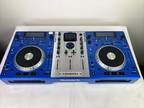 NUMARK Mix Deck SPECIAL EDITION Blue CD MP3 Thumb Drive All In One **UNTESTED**