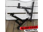 Studio Speaker Wall Mount Brackets - GRIFFIN 2 Audio Stage Stands DJ Post Holder