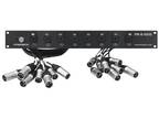 RK rack Mount TRS XLR Combo Splitter Snake Cable (3*10 Foot 8Channel) 1U DJ