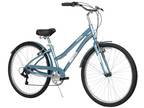 Huffy Casoria 27.5” Women’s Comfort 7 Speed Bike, Blue