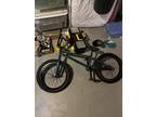 Framed BMX BIKE 20IN WITH CULT ACCESSORIES