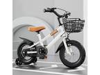 14 Inch/16 Inch Wheels Kids Bike With Training Wheels Basket Balance Bike R6I2