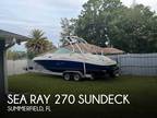 27 foot Sea Ray 270 SunDeck