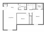 Normandy Manor Apartments - 2 Bedroom 1 Bath