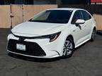 2020 Toyota Corolla-Hybrid LE 4dr Sedan White,