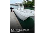 26 foot Twin Vee 260 STX CC