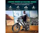 New! ELECTRIC BIKE for Adult 1000W 48V/15Ah 28+MPH Shimano 7 Speed Ebike