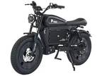 Thryve Black Warrior Electric Fat Tire Bike (35+ MPH)