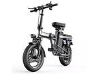 F12 Adult Ebike 500W LCD Display Folding 48V 15AH Electric Bicycle 25MPH 35Mile