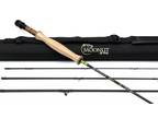 Moonlit Umbra Graphite 7'6" 4wt 5pc Fly Rod (Premium Performance) Adaptive Fast