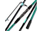 Surf Spinning Rod Travel 2/3/4PC Carbon Fiber Saltwater Fishing Pole 9/10/12/13'
