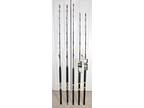 Profile Stand Up Fishing Rods LOT OF 5 GS6015 GL6020 GL5300RS GL5630 GL6050