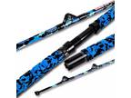 Saltwater Fishing Rod 1P/2Piece 5'6"/6'/7' Offshore Trolling Rod Big Game Deep S