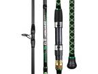 Saltwater Surf Spinning Fishing Rod Carbon Travel Beach 2-Pieces 9'/10'/11'/12'