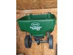 1. Scotts Edge Guard DLX Lawn Seeder/ 2.Silt fencing(3'x100') Uline