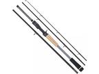 Travel Fishing Rods, 4 Piece Fishing Pole,Surf Casting/Spinning Rod,Ultralight F