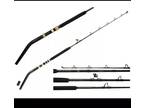 Lot Of (2) New Penn Ally Bent Boat Fishing Rods ALLBW80250C60DD Heavy 80-250 Lb