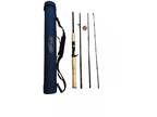 NOS NEW ALBRIGHT 4PC Travel Pack Rod Casting EXP C664 6’6” W Case