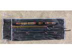 New Ryobi Ranmi Delicacy 662 6' 6" 4 pc. UL Travel Spin Rod Free Shipping
