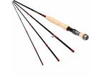 8ft 3-4wt or 5-6wt 4 Pieces Graphite Carbon Fiber Fly Fishing Rod Light Feel ...