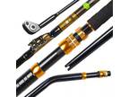 Offshore Trolling Rod Saltwater Big Game Boat Fishing Rod Heavy Duty Roller Rod