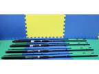 Okuma Classic Pro Trolling Rod 7' 6" 2 Piece Chartreuse Tip CPC-762-CT 4-Pack