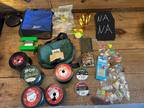 Walleye Crappie Fishing Lot Cabela's Trilene Spiderwire Spinners Terminal Flies