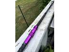 MTK Custom 7’6” 60-80 class conventional rod With Shrink Tube Grips