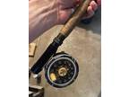 Cabela's 8.5 ft fly fishing rod with Pflueger Medalist 1494 reel