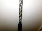 Custom Conventional Boat Rod 8' Black Silver Gold Marble 50-80 Lb Turbos New