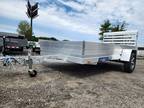 2025 Aluma 6812H-ESA-S-TG 68x12ft aluminum trailer