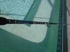 New, Custom, 6'6" 50-80 lb. Offshore rod w/hand woven bluefin tuna