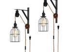 Wall mountable sconces (2)