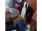 Classy & Elegant Italian Leather Dining Room Chairs