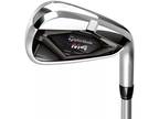 New TaylorMade M4 21 Single Iron Golf Club Right Hand Steel Shaft Stiff Flex RH